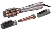 Фен-щетка BaByliss AS136E серый/бежевый.
