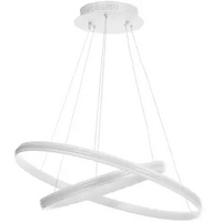 Люстра Ambrella light FL407 WH. С пультом